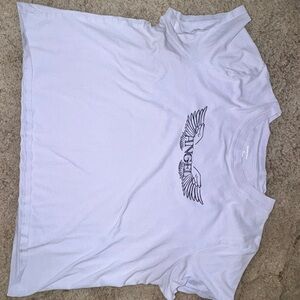 Sunday Best purple Tee with Winged Graphic